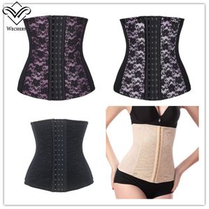 Sexy Taille Training Corset Steel Bone Taille Cincher Trainer Body Shaper Underbust Bustier Corsage Korsett Plus Size XS-6XL298Y