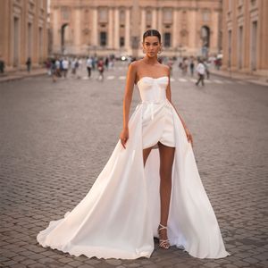 Robe De mariée Sexy 2023 pour femmes Satin élégant robes De mariée robes De mariée belle sirène Robe De Mariee