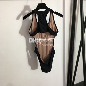 Sexy Femmes Bikinis Designer Maillots De Bain Lettre De Luxe Imprimé Maillot De Bain Halter One Piece Combinaisons Rembourrées Ensembles Maillots De Bain En Forme De Sangle Claire