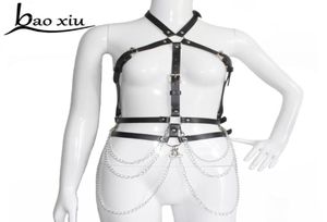 Femmes sexy Garter Couiner Sous-suspenders Bodage Bondage SCLUPPING HARNITS MATEL CHAMPLE TAILLE TAILLE FEME BRA BRA CORSET STAPS6835763