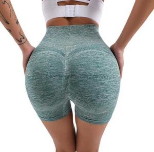 femmes sexy Yoga Shorts taille haute stretch bout à bout fitness legging pantalons serrés élastiques dame sport contrôle du ventre sans couture bodyshaper coupe ajustée vêtements de sport décontractés