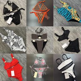 Diseñadores de mujer sexy Bikinis Sets Fashion Strap Swimsuits Ladies Bathing Suits Beach Woman Swimwears Bíqui de marcas mixtas Swim Wear New 2024