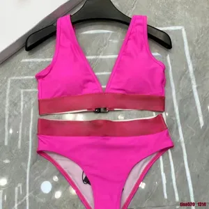 Les femmes sexy intiment les maillots de bain Bikini Printing Mesdames d'￩t￩ ￠ s￩chage rapide avec poitrine sans usure de support en acier taille S-xl