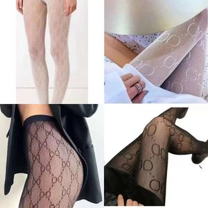 Sexy Womens Lace Stocking Letters Fashion Lettres Long Toches classiques Stockage Classic Hot Hosiery Women's Leggings Coll NETTER IMPRESS