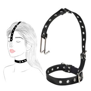 Sexyy BDSM Bondage Crochet de nez collier d'esclaves outils outils des jeux pour adultes Taille Taille Produits érotiques réglables Toys sexy pour couples