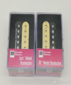 Seymour Duncan Alnico 5 Humbucker Pickup SH2n JAZZ y SH4 JB 4C Juego de pastillas de guitarra Zebra Black Con embalaje en stock1728188