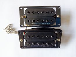 Seymour Duncan Alnico5 Captadores de guitarra elétrica Humbucker Captadores 4C 1 conjunto preto