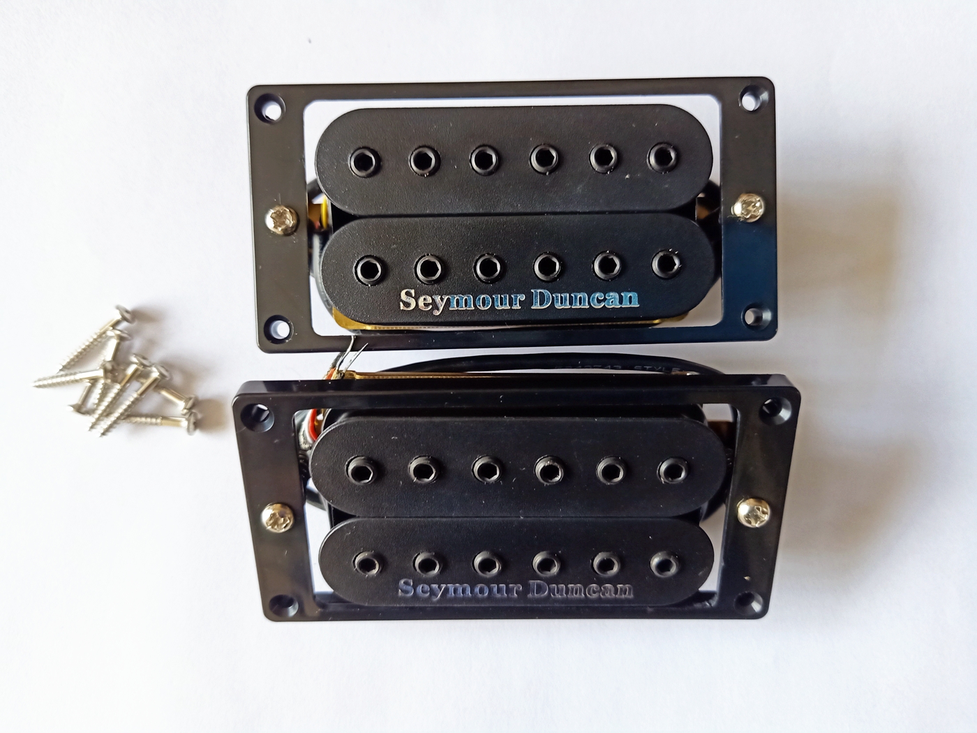 Seymour Duncan AlNico5 Pickups Electric Guitar Humbucker Pickups 4c 1 Set Black