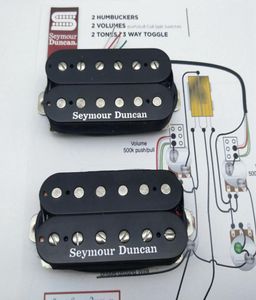 Seymour Duncan micros SH4 JB SH2n Jazz Rodded Humbucker noir micro guitare un ensemble 4634794