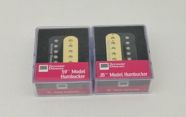 Seymour Duncan SH1n 59 y SH4 JB Humbucker Pickup 4C Pastillas de guitarra Pastillas de guitarra eléctrica Zebra 7511217