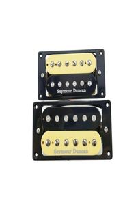 Seymour Duncan SH1n Neck SH4 Bridge Rhythm Humbucker Pastilla de guitarra eléctrica Zebra Black 4c Shielded4272159