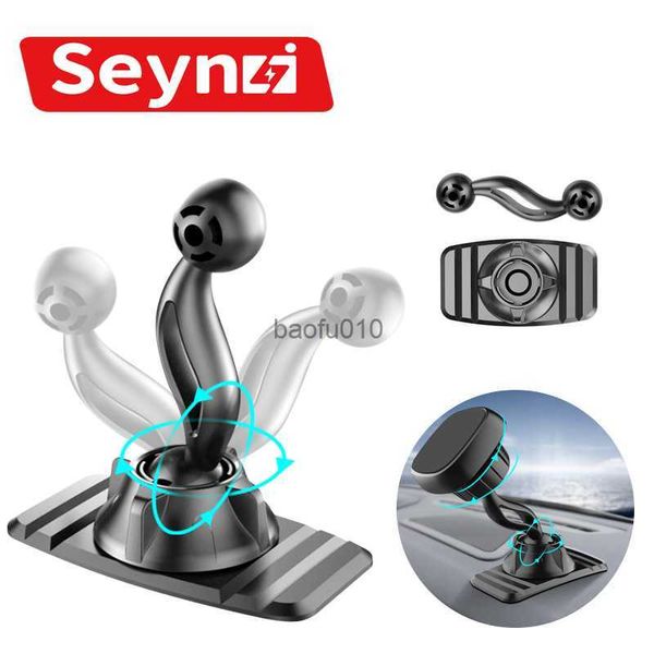 SeynLi Car Phone Holder Clip Air Vent Universal 17mm Ball Head 360 Rotating Car Dashboard Soporte para teléfono celular Accesorios L230619