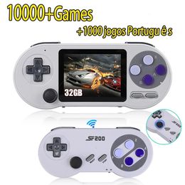 SF2000 Mini Handheld Game Console 3 inch IPS Scherm Video Ingebouwde 11000 Games Retro TV Speler AV-uitgang 240111