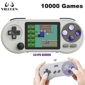 SF2000 Mini Draagbare Video Game Console10000 Retro Games 30 Inch IPS Scherm Handheld Console voor Gameboy GBA SNES NES MD 240111