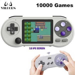 SF2000 Mini console de jeu vidéo portable 10000 jeux rétro 3,0 pouces IPS écran console de poche pour Gameboy GBA SNES NES MD 240131
