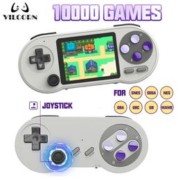 SF2000 rétro Console de jeu Portable jeux de Machine enfants IPS sans fil Mini lecteur Everdrive Portable pour Gameboy SNES GBA 240123