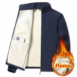 Sfabl Plus Taille 9XL Hiver Veste polaire pour hommes Manteau épais chaud Veste d'extérieur Hommes Fi Coupe-vent Veste Homme Tendance Streetwear z5Jp #