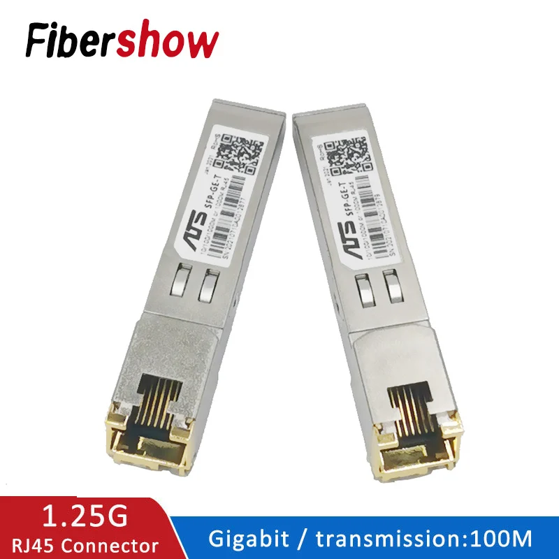 Modulo SFP Porta Ethernet Modulo SFP RJ45 Switch GBIC 10/100/1000M Connettore SFP RJ45