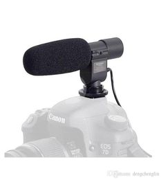 SG108 VIDEO MIC MICRO MICROPHONE MICROPHONE PARA CANON NIKON DV DSLR 5D 5DII 5D3 7D 60D 50D 60D 1200D 1300D D51002101887