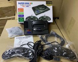 SG816 Super Retro Mini Video Video Game Player Console pour Sega Mega Drive MD 16bit 8 bits 605 différents jeux intégrés 2 GamePads6574181