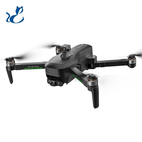 Dron SG906 MAX con cámara 4K para adultos, drones Gimbal de 3 ejes antivibración, tiempo de vuelo prolongado, 5G Wifi GPS Sígueme, evitación de obstáculos con láser, motor sin escobillas, 2-2