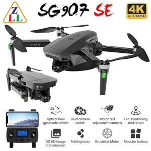 SG907 SE GPS Drone 4K Caméra Cardan 3 Axes Avec Flux Optique Sans Brosse 5G WiFi FPV Drones VS KF102 RC Quadcopter