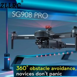 Drone de caméra professionnelle SG908 PRO 4K avec WiFi GPS 3 axes cardan évitement d'obstacle RC quadrirotor Dron
