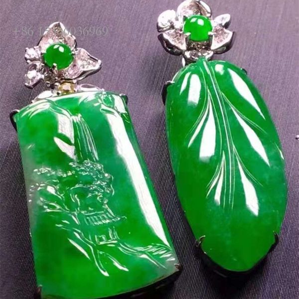 Bijoux sgarit bon anniversaire gold-anniversaire en or blanc naturel en jade pour hommes et femmes