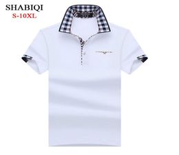 Shabiqi Classic Brand Men Shirt Men Shirt Shirt Sort Sleeve S T Designer Plus Size 6XL 7XL 8XL 9XL 10x1120157