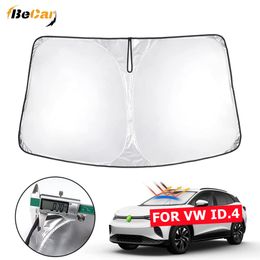 Abat-jour Applicable aux accessoires de pare-soleil de pare-brise avant Volkswagen ID.4 Les blocs de couverture de fenêtre pliants ID4 gardent la voiture au frais avec la chaleur et le soleil 230720