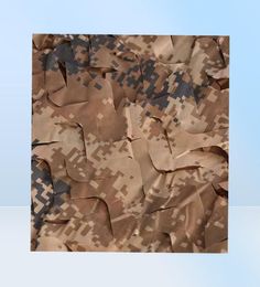 Filet de Camouflage d'ombre 15M x 5m, décoration de filet de Camouflage, couverture de cour, fête polyvalente, Camping 7349303