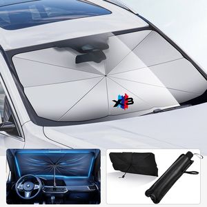 Parasol plegable para coche, sombrilla para parabrisas para BMW X1 X2 X3 X4 X5 X6 X7 1 2 3 4 5 Series, accesorios para coche 230701