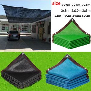 Shade Outdoor Auvent HDPE Protection UV Mesh 70-85% Taux Voiture Pergola Garage Solaire Noir 3x4m 3x5m 4x5m 230510