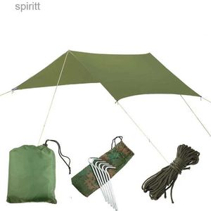Shade Outdoor Multi-Fonction imperméable à l'eau plage ombre tente légère tentes extérieures auvent tente ultralégère bâche auvent YQ240131