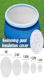 Schaduw rond zwembad zonneklep UV -bescherming waterdichte buitbakken warmte nsulatie film accessoires3933725