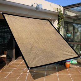 Shade Shade Rectangle Sun Sail Antiuv Shelter Houtes pour la piscine de la canopée de jardin Partio plage camping Sunshade Net Yard Plant Tools