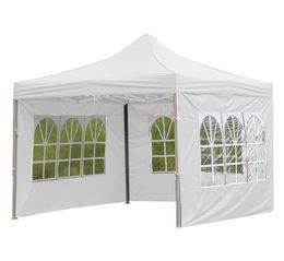 Shade Shelter Sides Paneel draagbare tent paviljoen vouwschuur picknick picknick outdoor waterdichte luifel deksel zonder top2144636