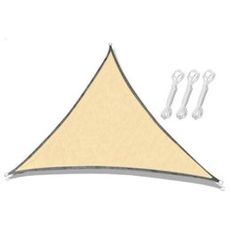 Voile de parasol triangulaire à l'ombre Structure de blocage UV conçue pour la durabilité Protéger des rayons nocifs Pratique à utiliser