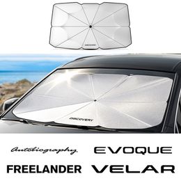 Ombre pare-brise parapluie pare-soleil pour Land Rover Discovery 3 4 2 Freelander Evoque Velar Autograph SVR voiture avant ombre 230711