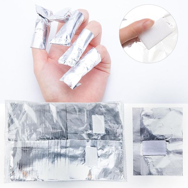 Shadow – dissolvant de papier d'aluminium, 1000 pièces, enveloppes pour Nail Art, dissolvant de vernis à ongles en Gel acrylique, pour manucure et pédicure, outils de Gel