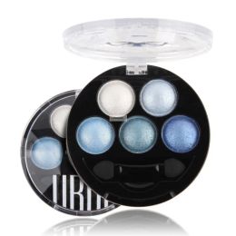 Shadow 1pc Cosmética Cosmética Sala de ojos 5 colores Sombra de ojos Mapeándose de las sombras desnudas Polvo Maquiagem Paleta de Sombras Warm Free Envío