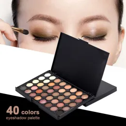 Ombre 40 couleurs mat fard à paupières Palette paillettes miroitant ombre à paupières Palette longue durée outils de maquillage des yeux femmes cosmétiques pigments pour les yeux