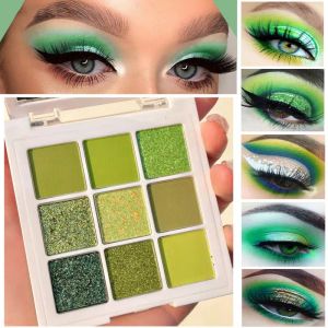 Shadow Blue Green Purple Glitter oogschaduw Palet Shimmer Neon Face Body Eye Shadow Pigment Cream Halloween Festival Stage Make -up Tool