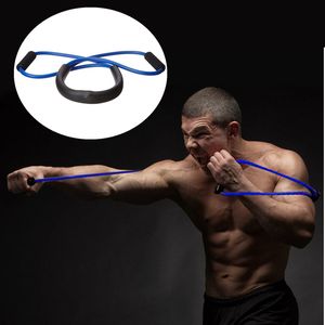 Shadow Boxing Resistance Band Rubber Speed Training Pull Rope Muay Thai Karate Crossfit Workout Power Strength Equipment