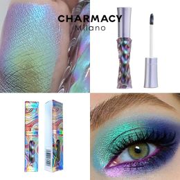 Shadow Chary 10 Kleur gemakkelijk aan te brengen kameleon vloeibare oogschaduw glitter High Pigment Multichrome oogschaduw metallic make -up cosmetica