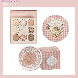 Shadow Cheerflor Angel Relief ensemble de maquillage plaque de fard à paupières véritable Blush Kit de casseroles d'ombre à paupières