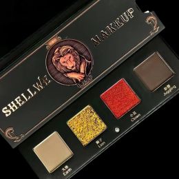 Palette Shadow Circus (Lion) Shellwe Makeup Liana Palette Multichrome Duochrome Fard à Paupières Pressé Sparkly Eyemakeup