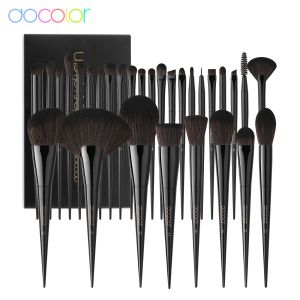 Shadow Docolor Makeup Brush Brush Set Professional 1030pcs œil-terrain Blush Synthetic Foundation Brush Powder Contour Contour Cosmetic Tool for Women