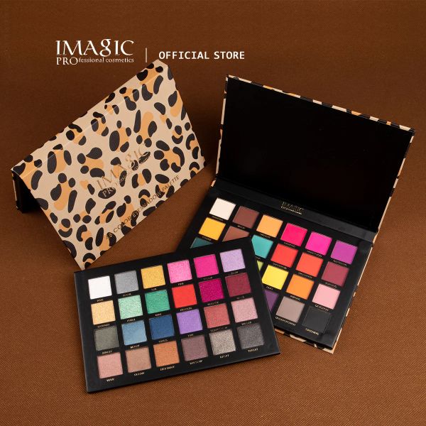 Shadow IMAGIC 48Color Palette de fard à paupières miroitant paillettes mat maquillage féminin en gros cosmétiques longue durée poudre de beauté imperméable à l'eau