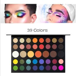 Shadow James Charles Naakt Shimmer Oogschaduw Palet Make-Up 39 Kleur Nautral Glitter Voor Gezicht Pigmenten Oogschaduw Cosmetica Maquillaje